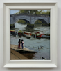Artwork with frame