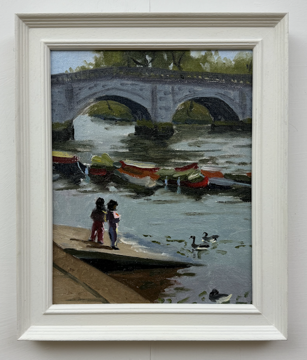 Artwork with frame