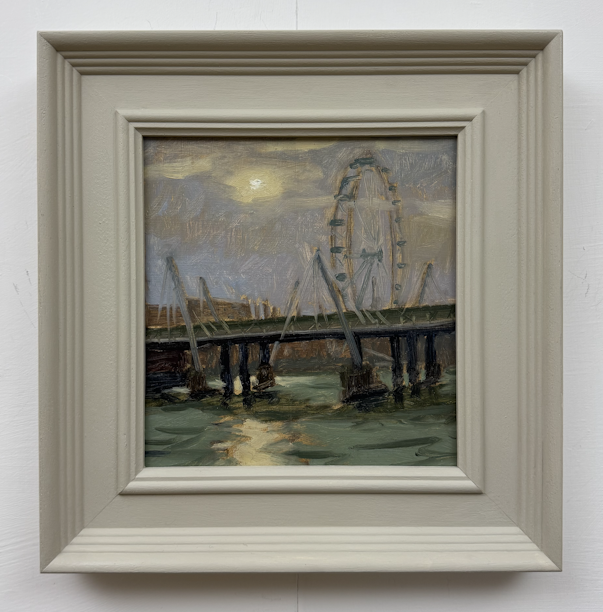 Artwork with frame