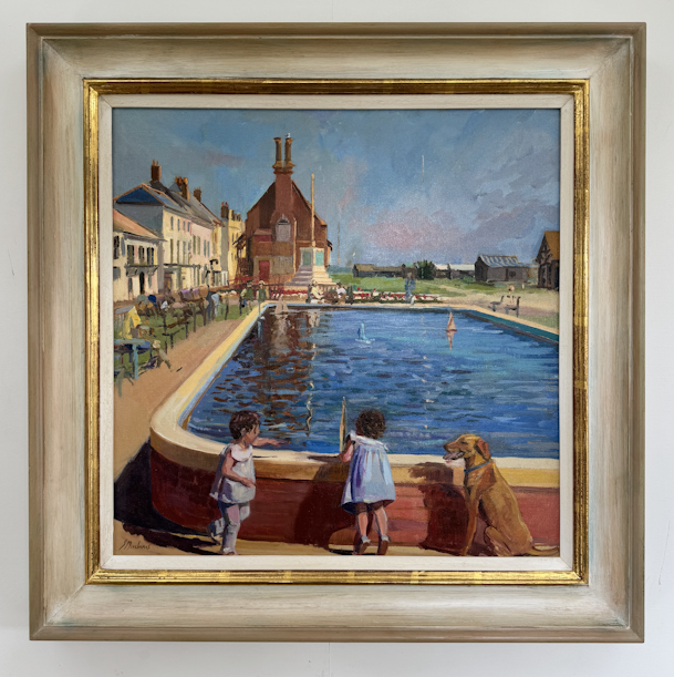 Artwork with frame
