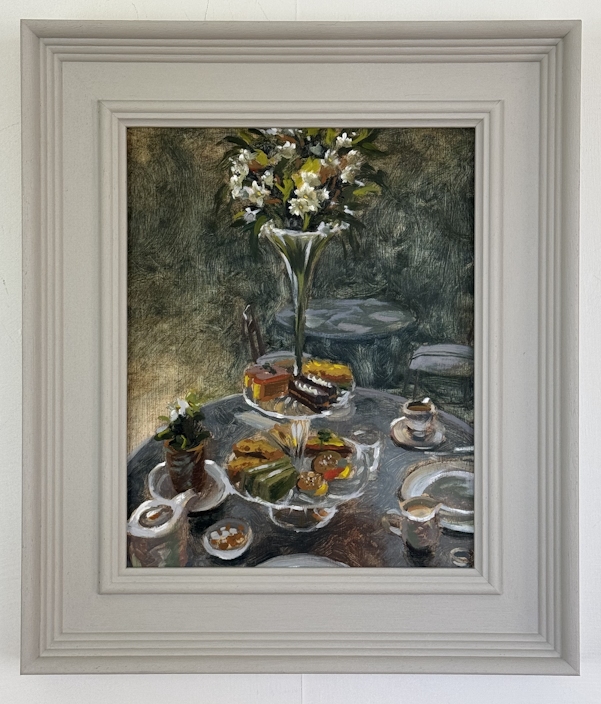 Artwork with frame
