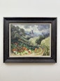Artwork with frame
