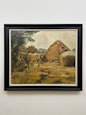 Artwork with frame