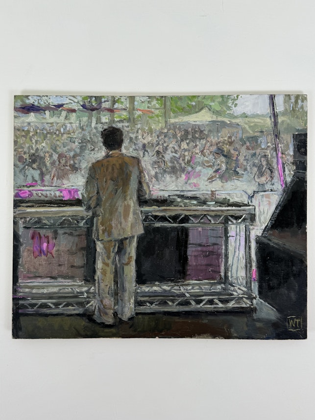 Artwork with frame