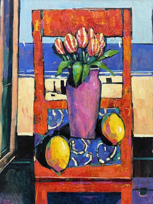 Artwork without frame