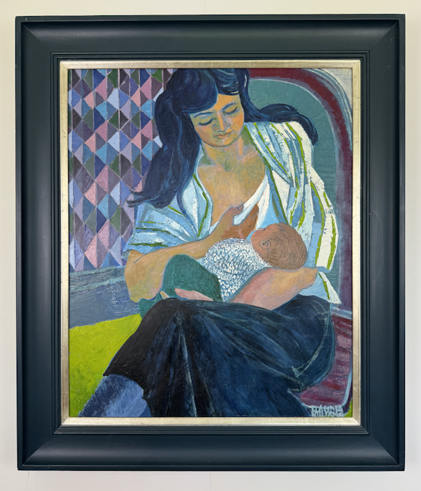 Artwork with frame