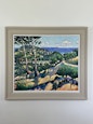 Artwork with frame