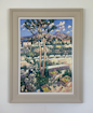 Artwork with frame