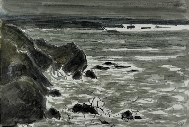 Artwork without frame