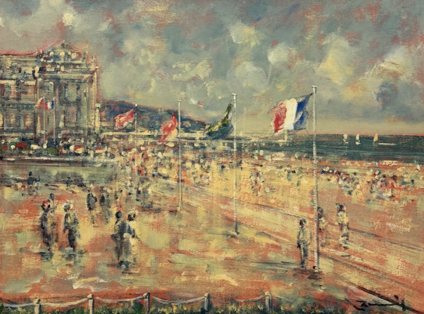 Artwork without frame