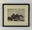 Artwork with frame