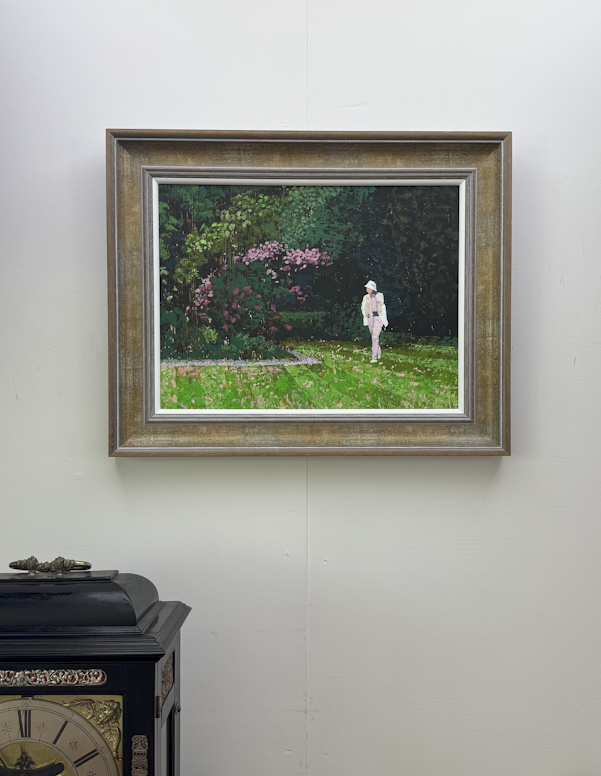 Artwork with frame