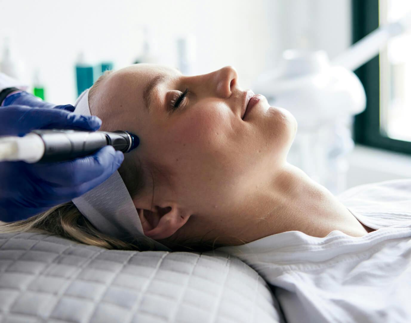 Dr. George Moynihan treating patient