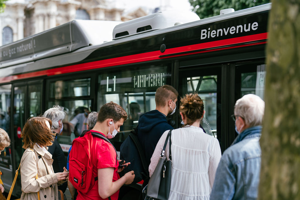 voyageurs en attente