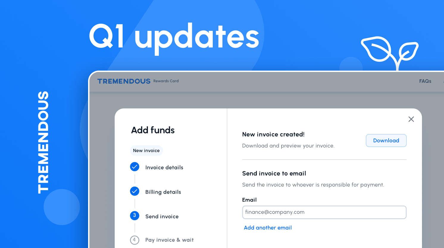 Tremendous product updates — Q1 2022