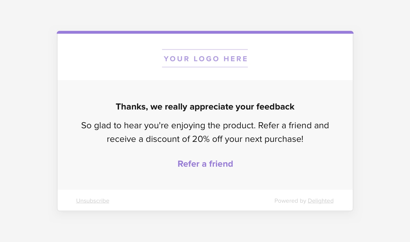 survey thank you message