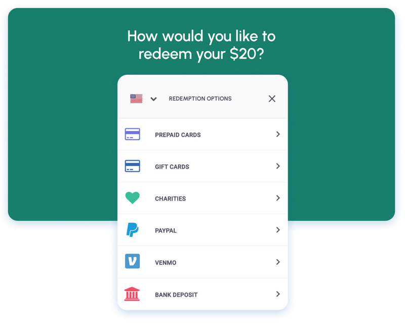 redeem options