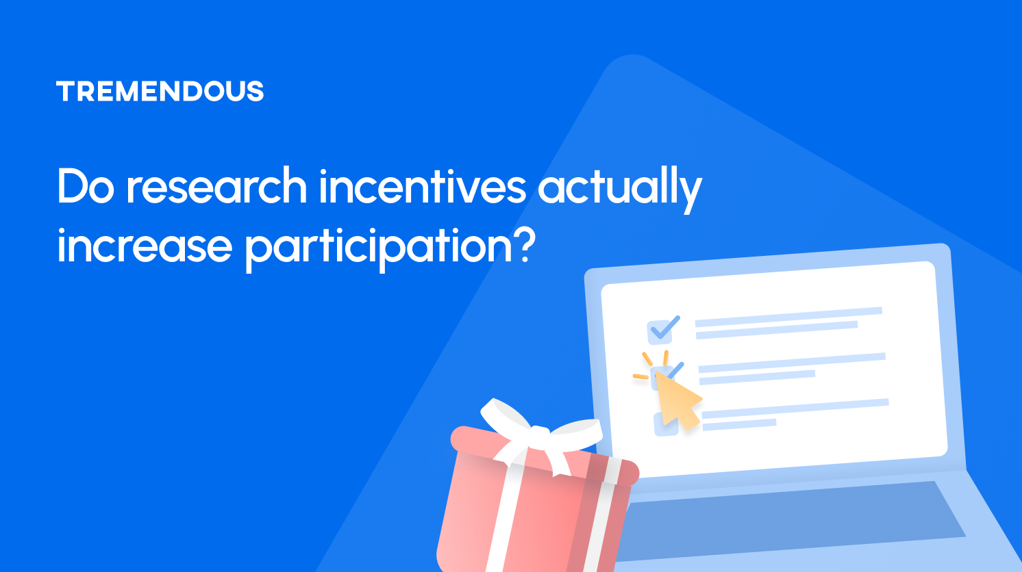 Do research incentives actually increase participation?