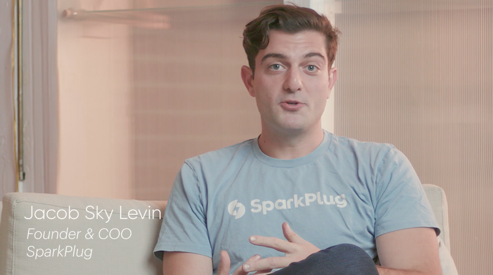 SparkPlug co-founder and COO Jacob Levin.