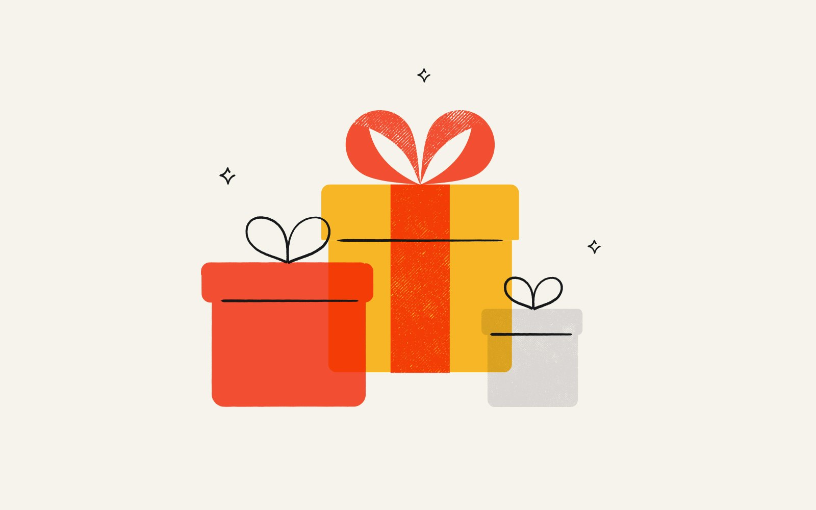 A pile of gifts.