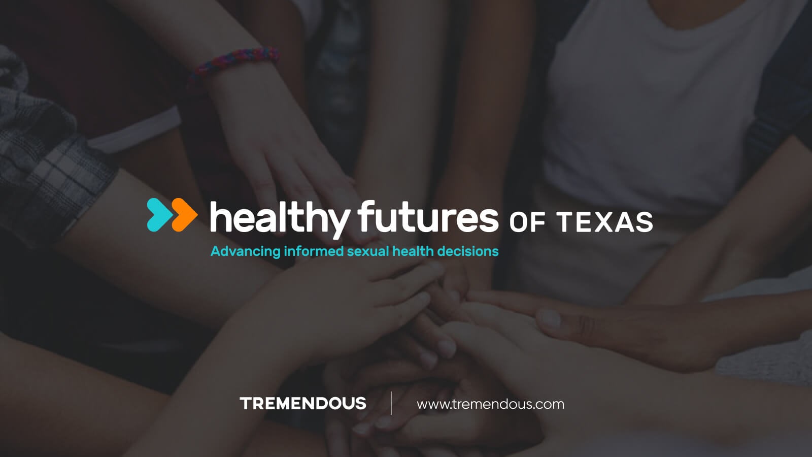 The 'Healthy Futures of Texas' logo.