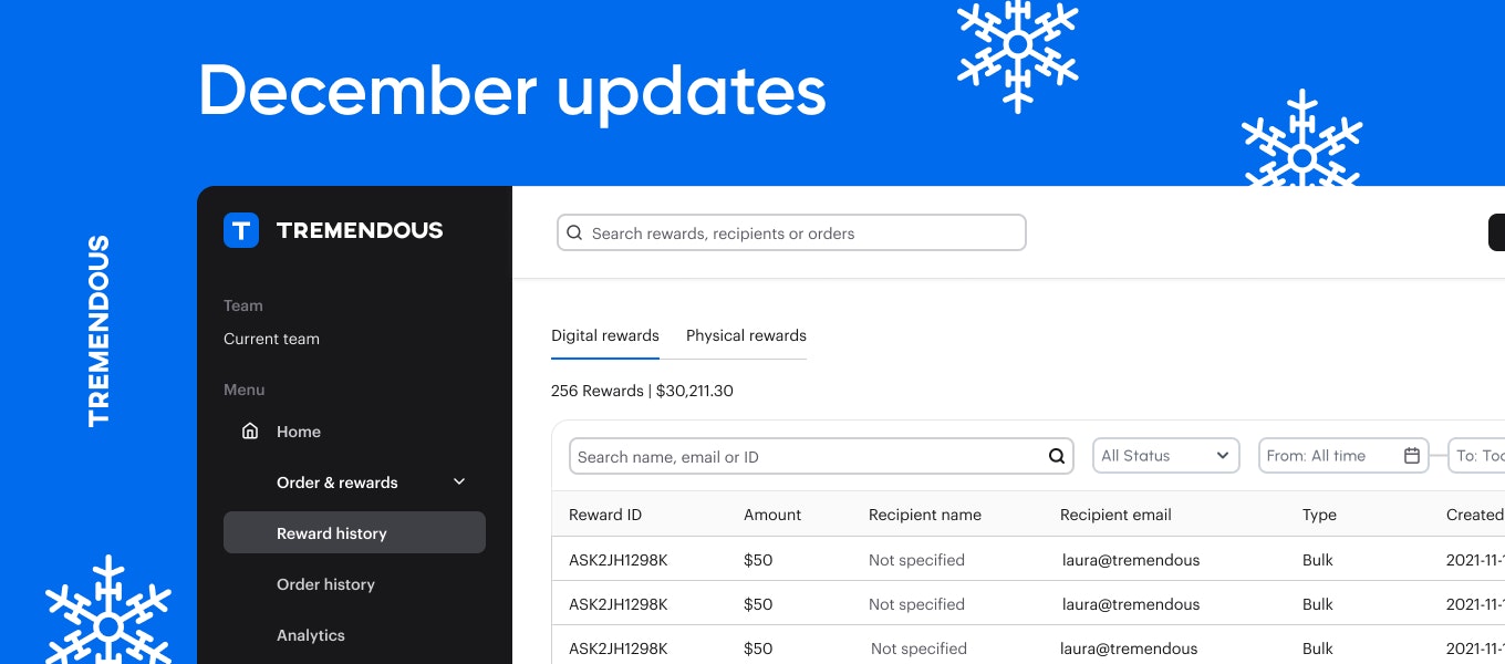 Product improvements — Q4 2021