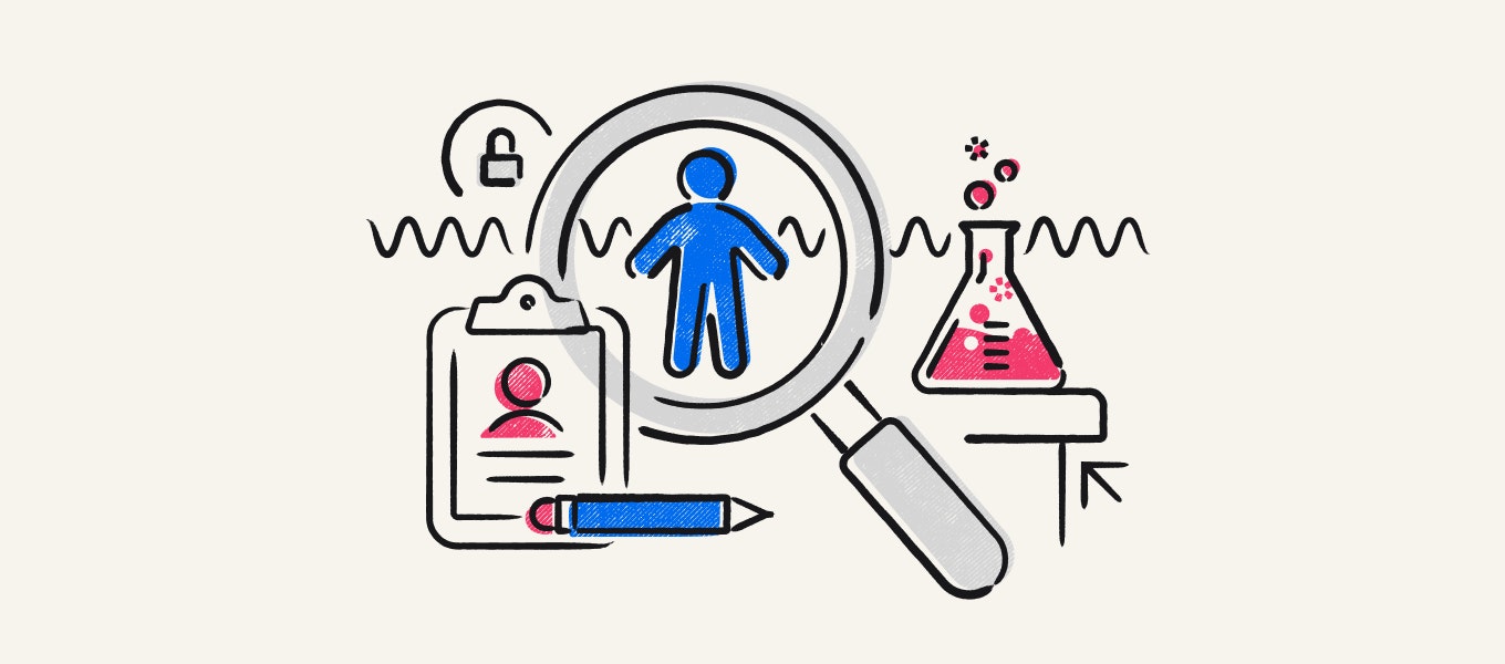 An illustration of a clinical study to represent IRBs, which are the governing body that approves various research studies.