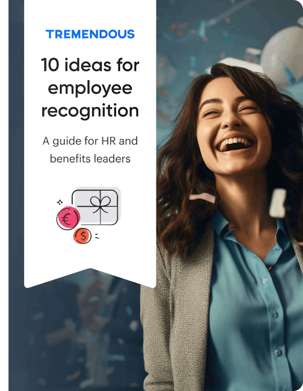 Photo of a happy HR person at a party