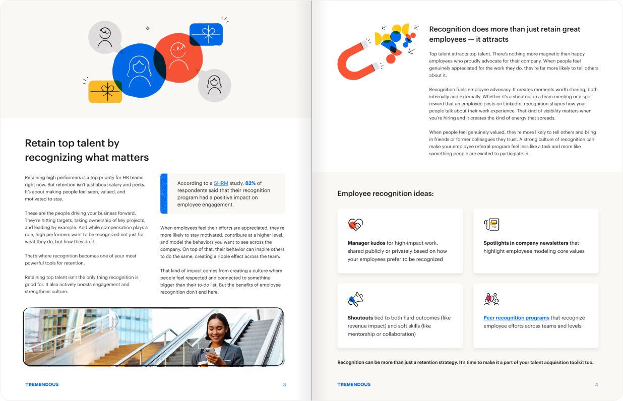 two page spread showing inside of the ebook