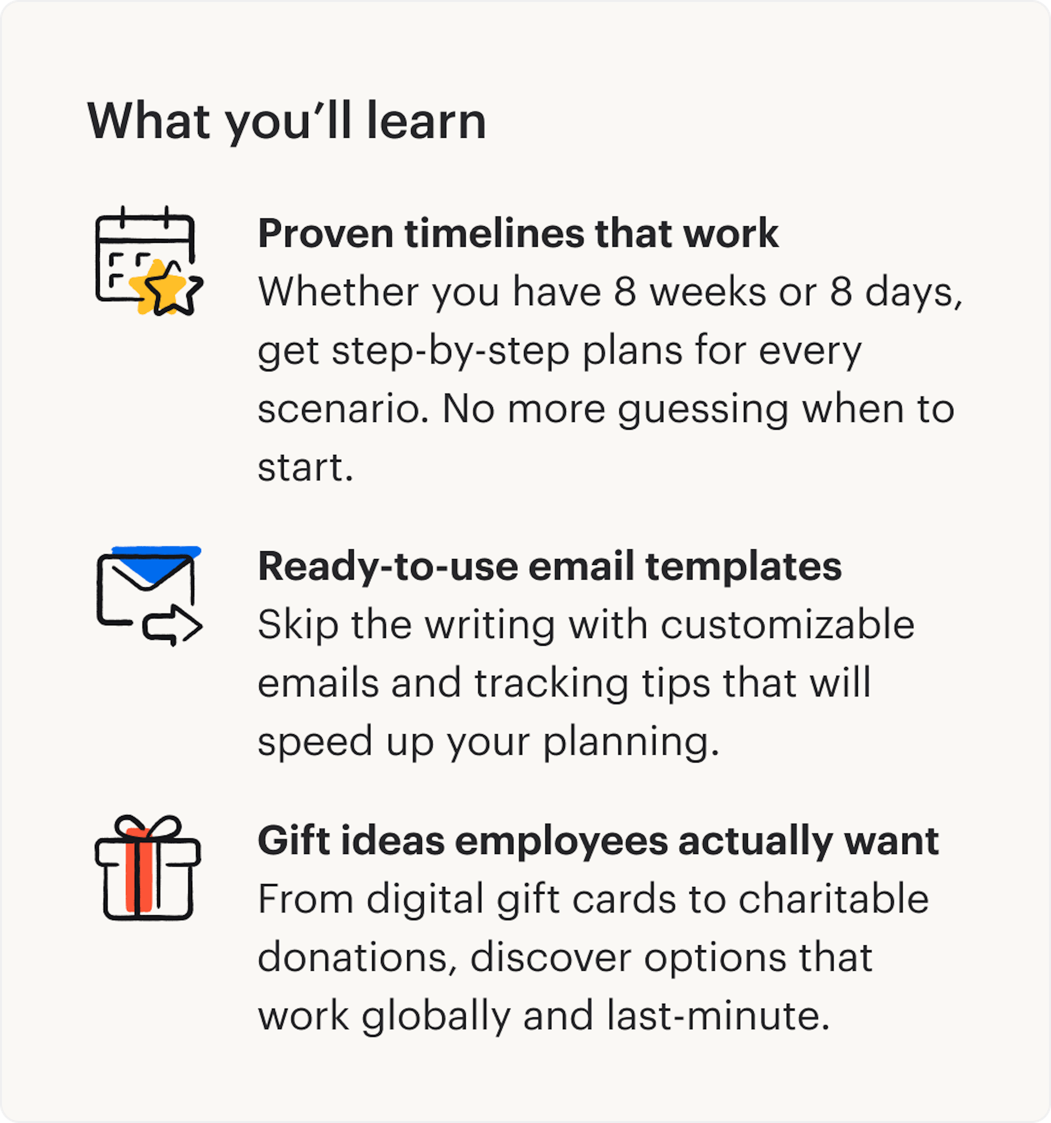 illustration of proven timelines, templates, and ideas text