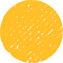 Yellow abstract circle