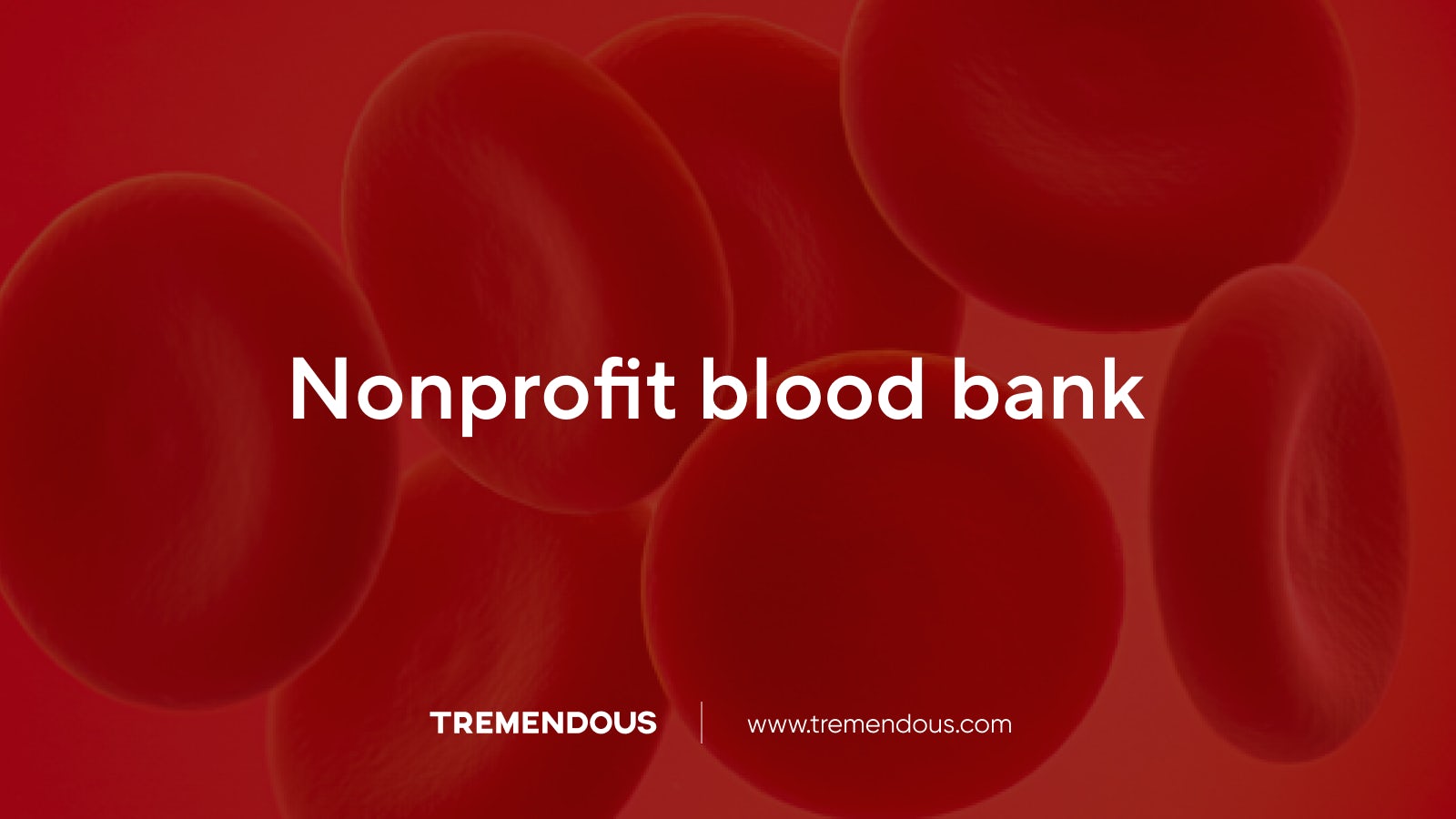 Nonprofit blood bank