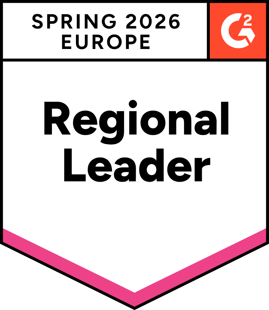 G2 - Regional leader - Europe