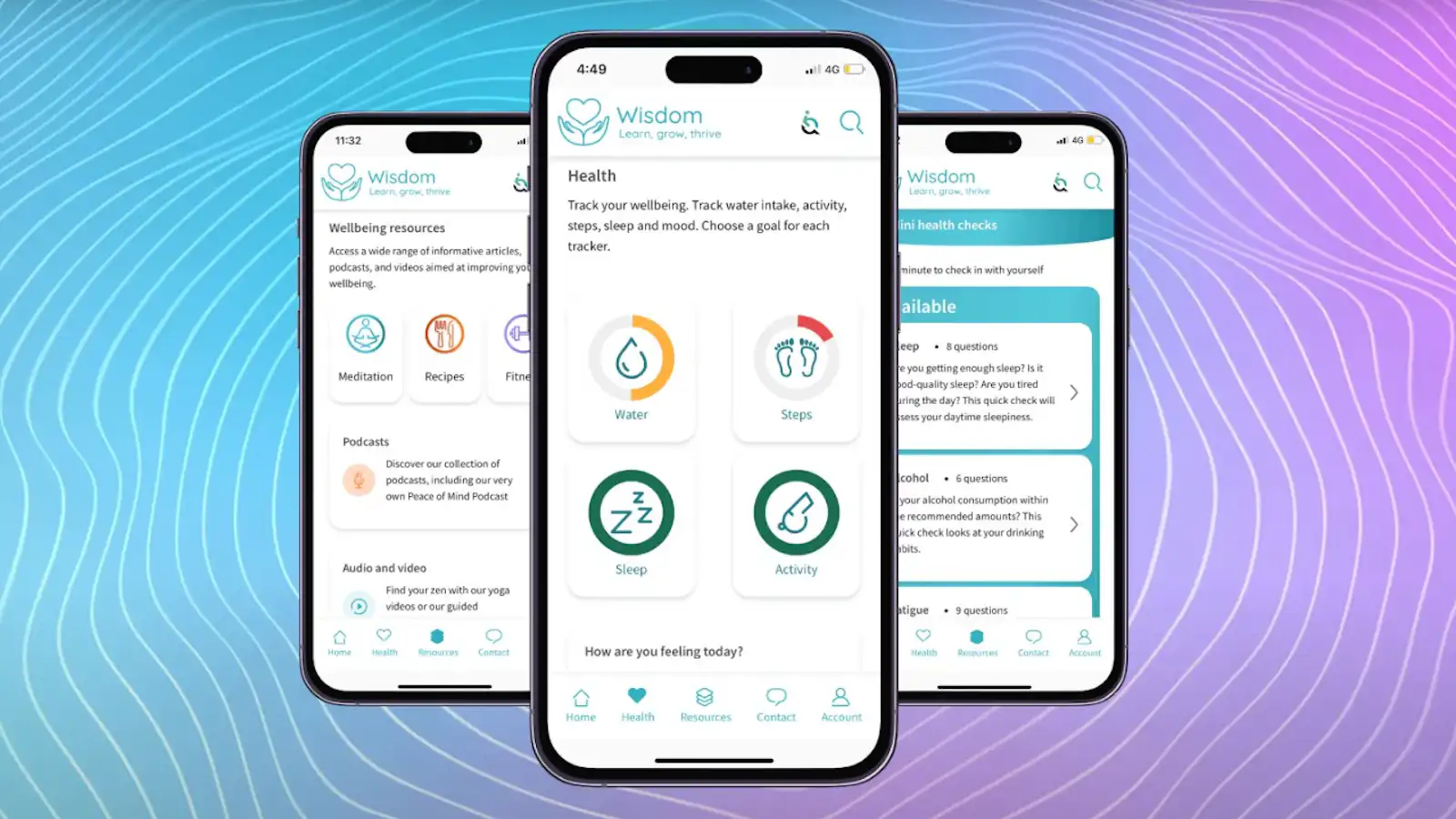 Wisdom app from Wisdom Wellbeing – Mental Wellbeing App