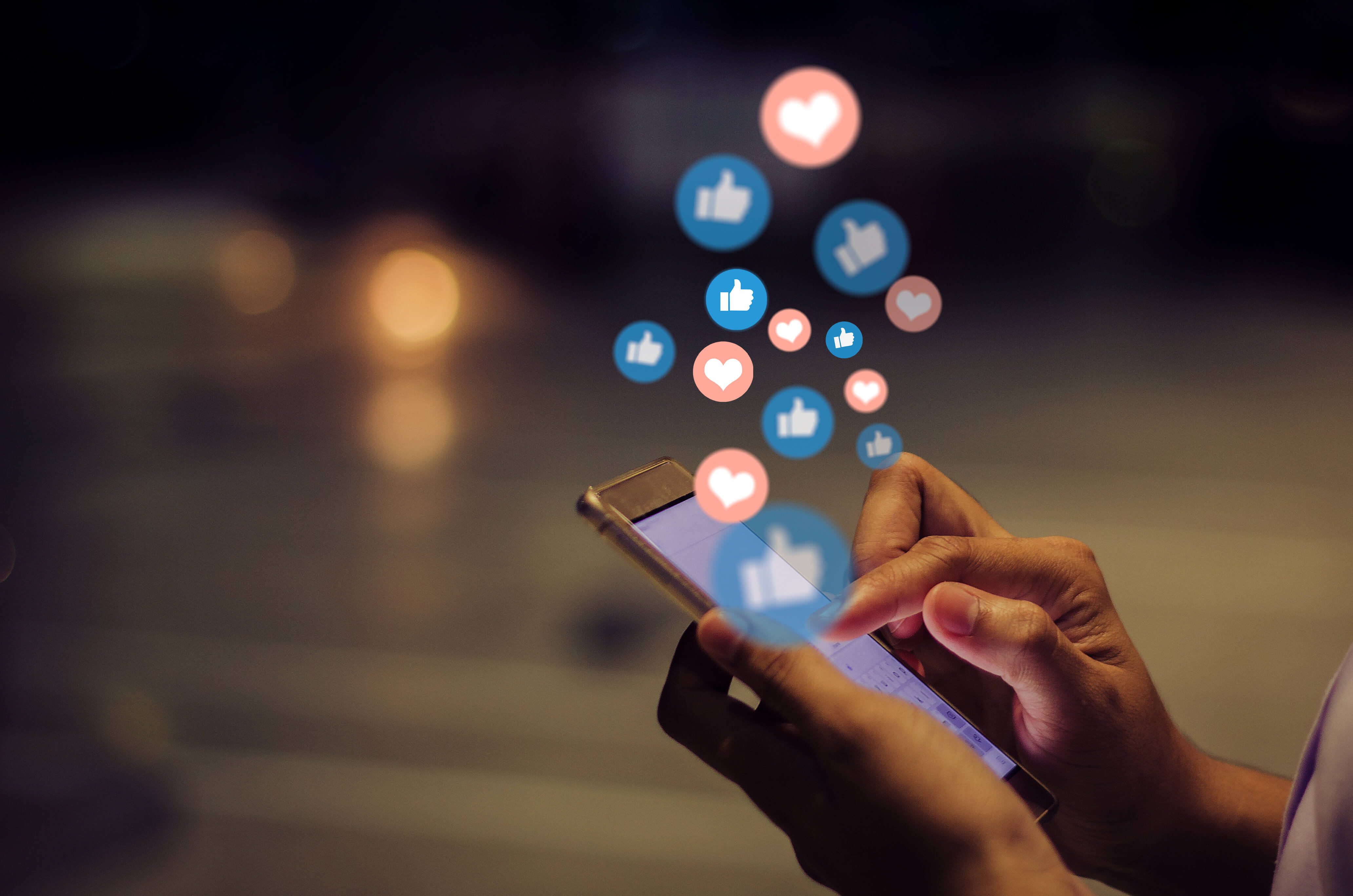 Staying positive on social media
