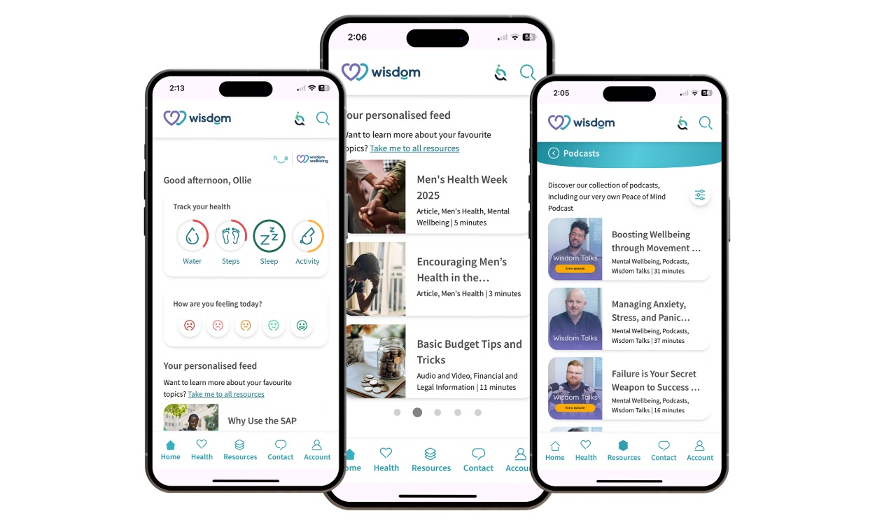 Wisdom App from Wisdom Wellbeing