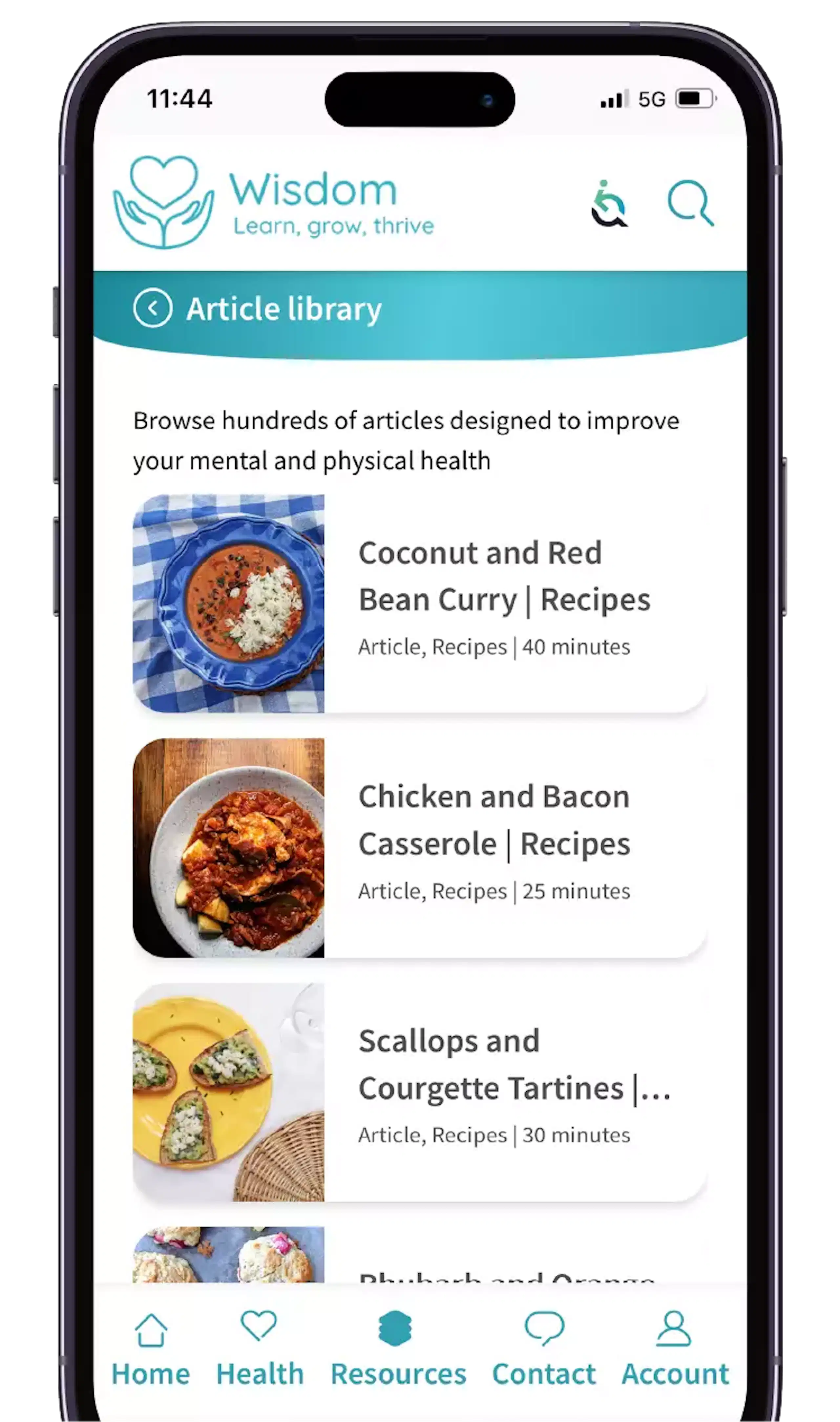Wisdom App Wisdom App - Resource Library