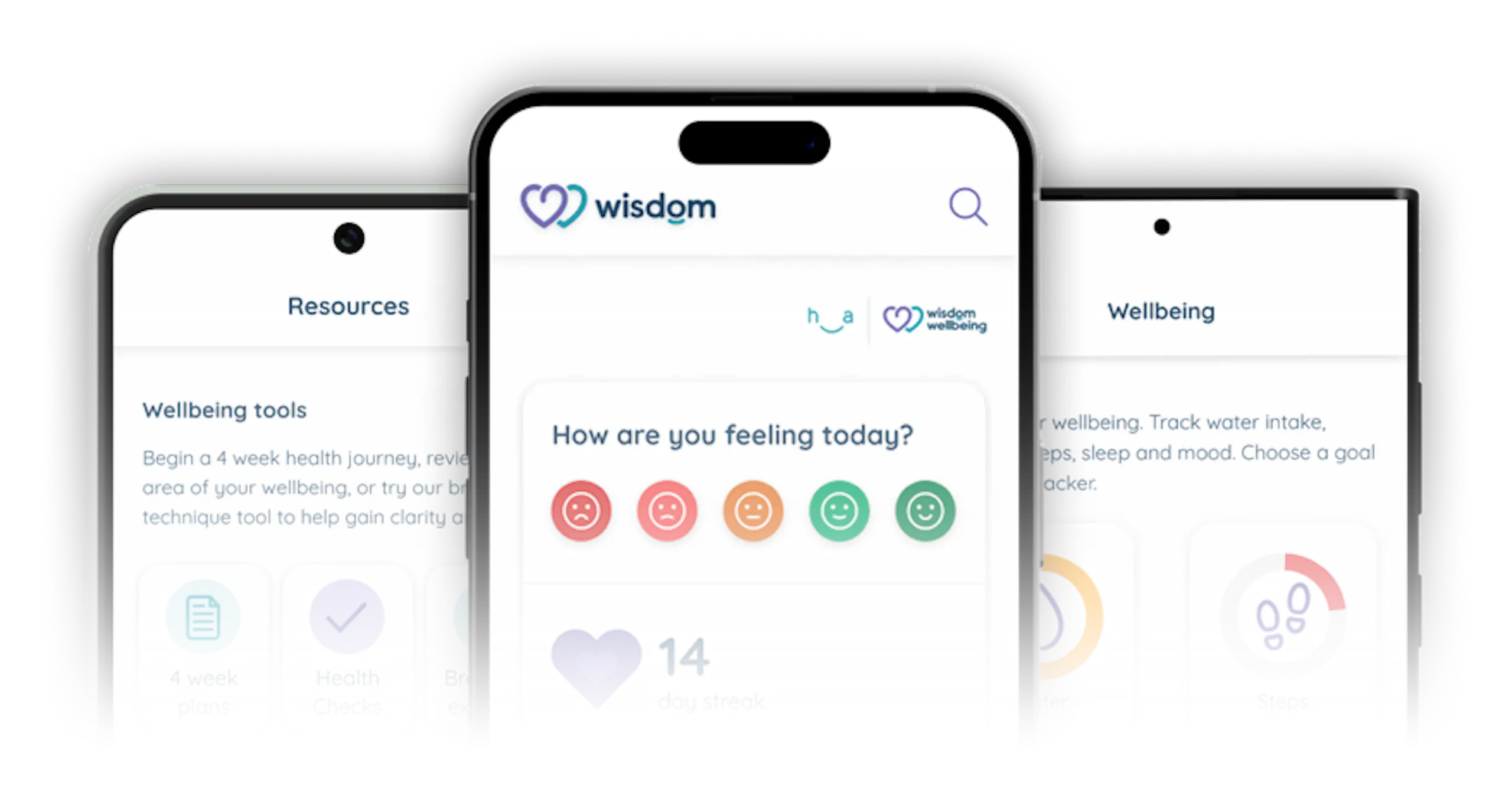 Wisdom App - Mental Health App for Employees