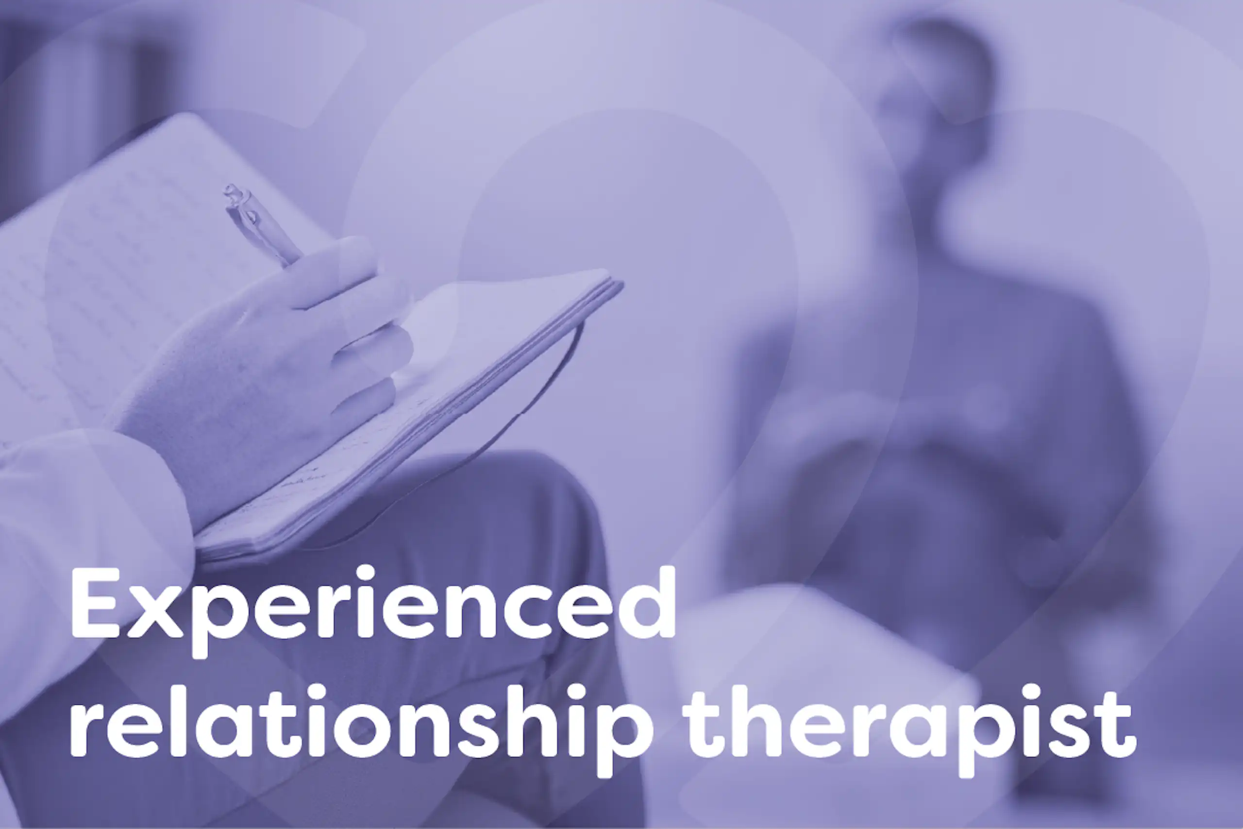 Experienced relationship therapist