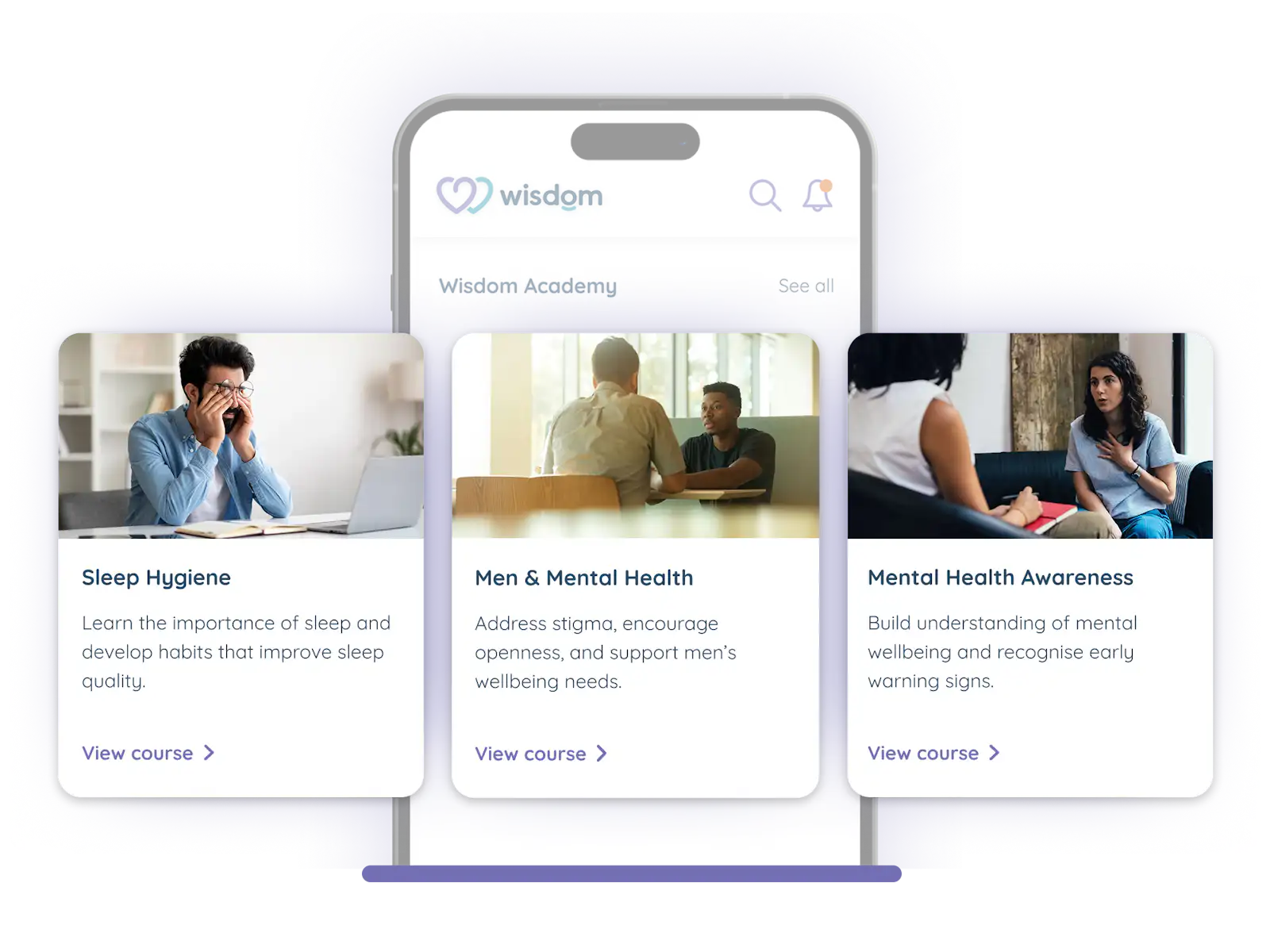 Wisdom App: Employee Wellbeing App by Wisdom Wellbeing