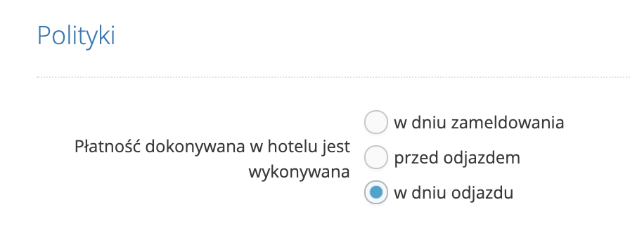 wprowadzanie ustawień