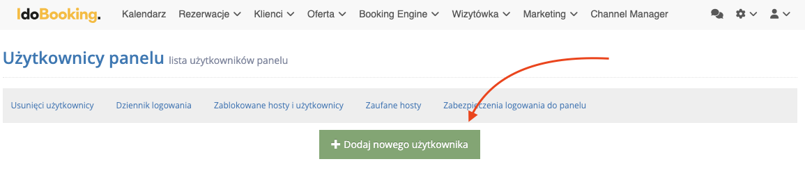 Tworzenie nowego użytkownika