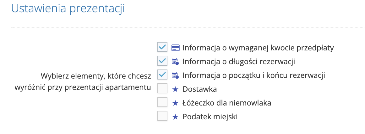 Miejsca noclegowe - prezentacja
