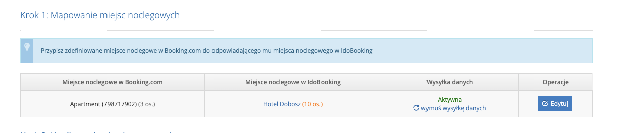 Połączenie obiektów