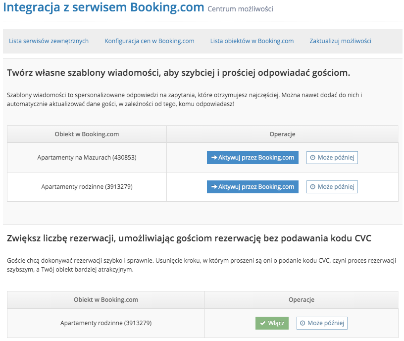 mozliwosci booking