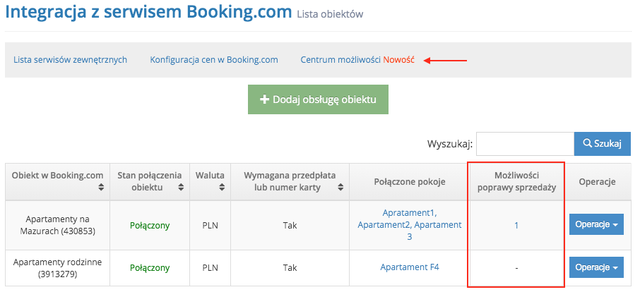 mozliwosci booking