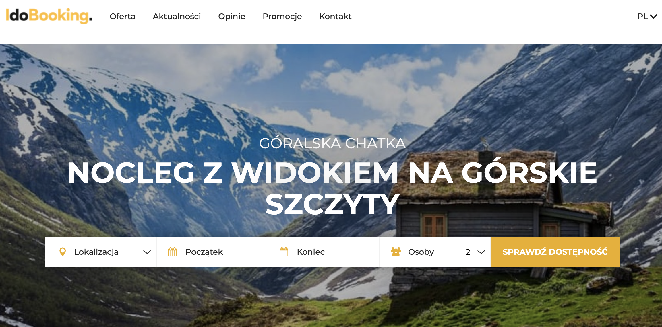Strona wizytówka - strona główna