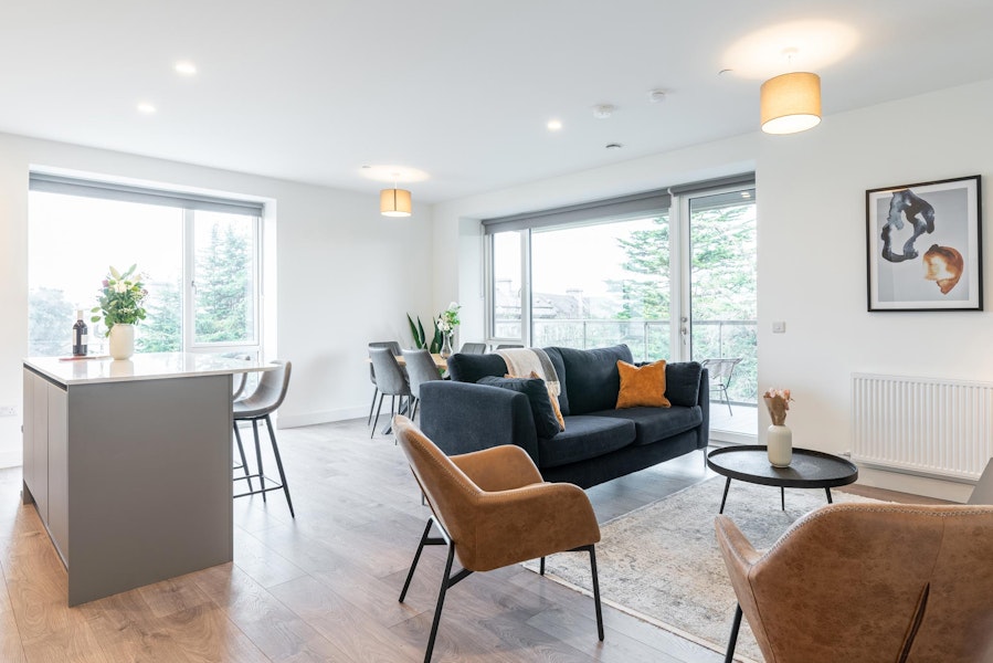 Lounge - Three Bedroom Apartment - Urban Rest- Griffith Wood Dublin