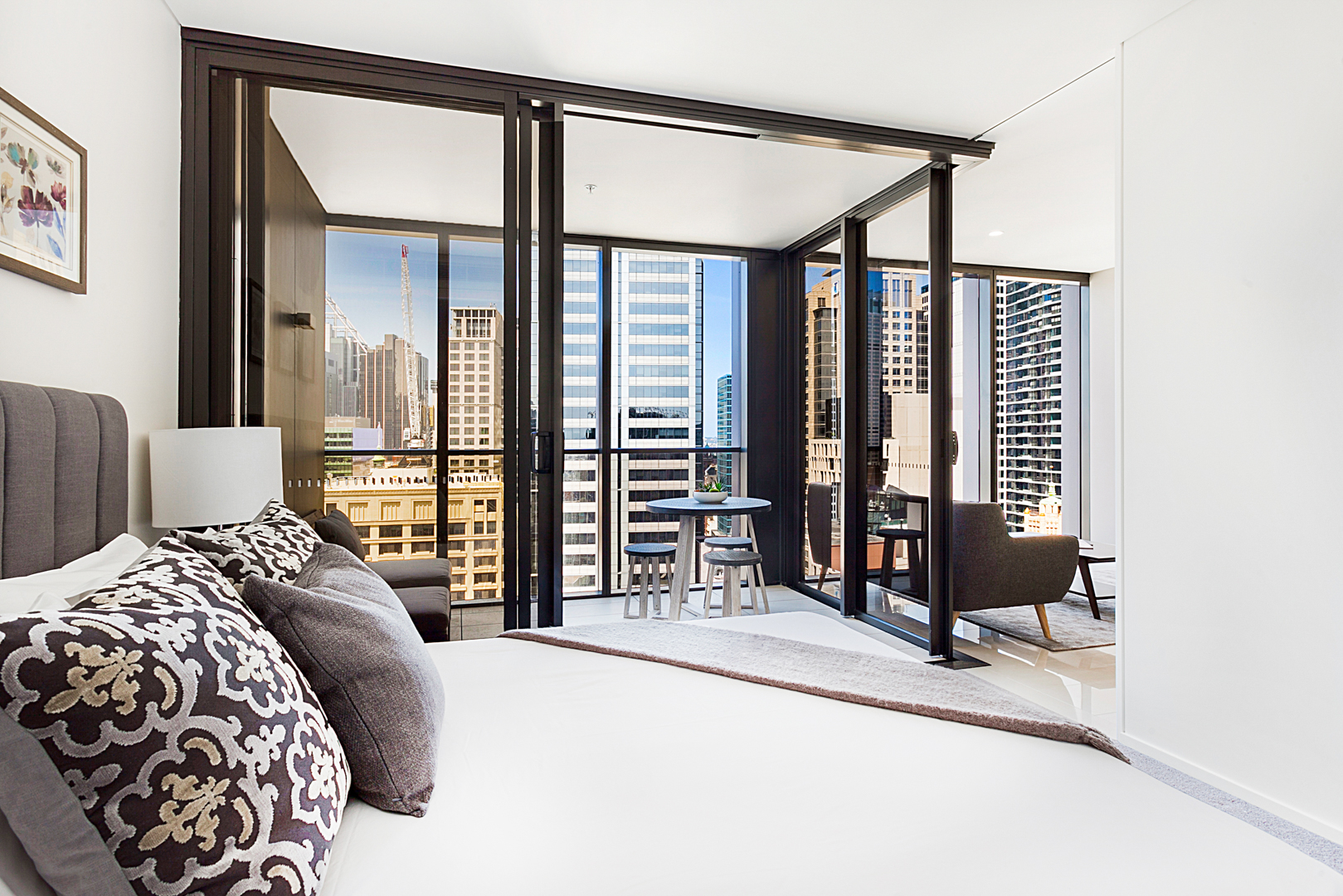 Bedroom Light - One Bedroom Apartment - Urban Rest - The Arc Apartments Sydney