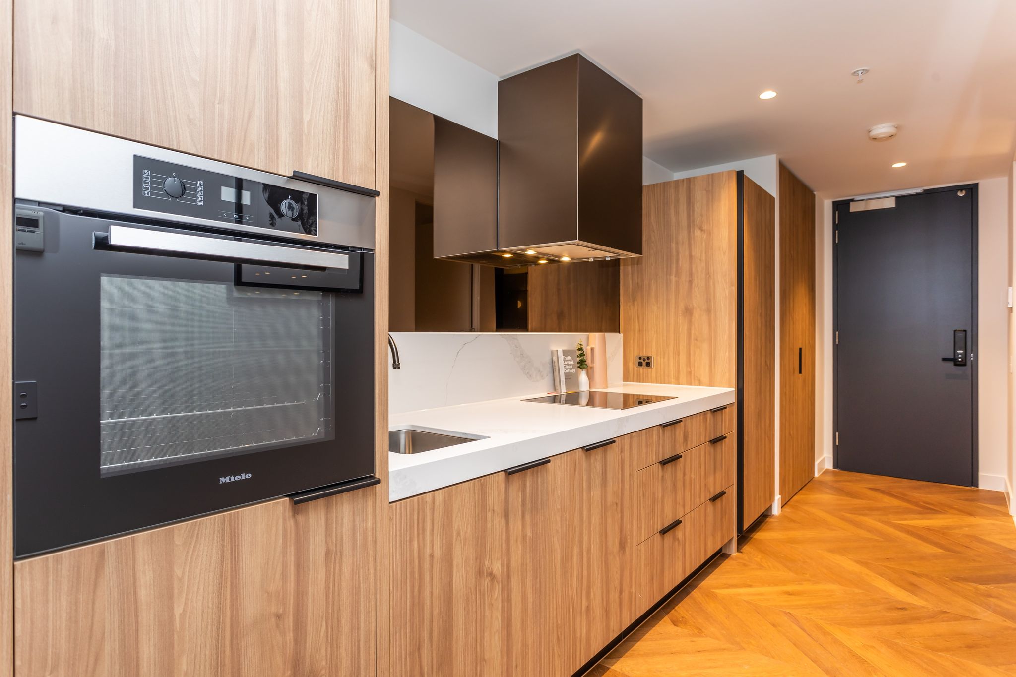 Kitchen - One Bedroom Apartment - Urban Rest - Claremont Apartments Melbourne